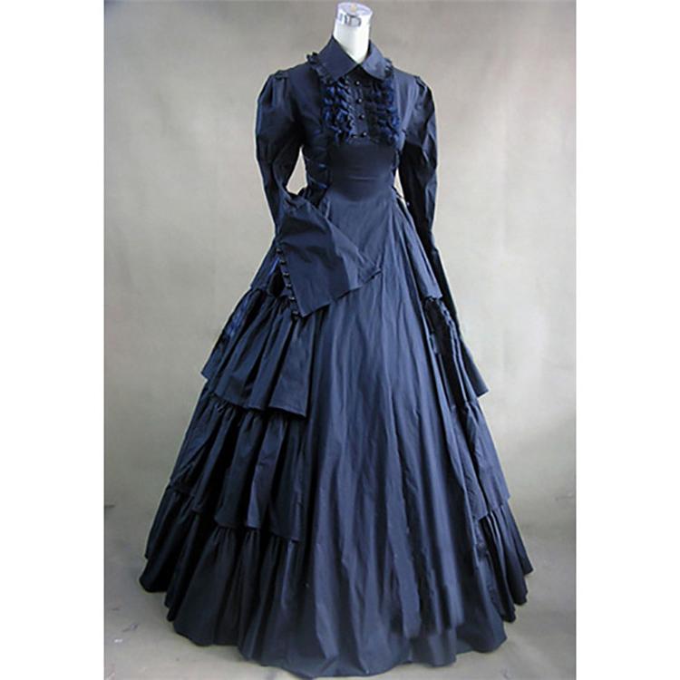 貴族風 宮廷 お姫様ドレス 中世 18世紀 ドレス パーティーコスチューム