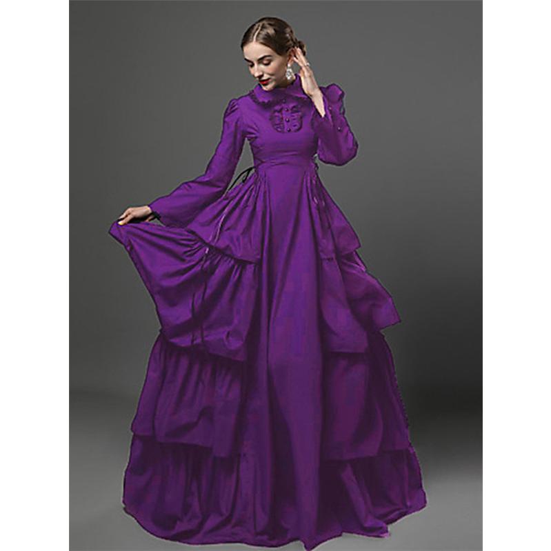 貴族風 宮廷 お姫様ドレス 中世 18世紀 ドレス パーティーコスチューム