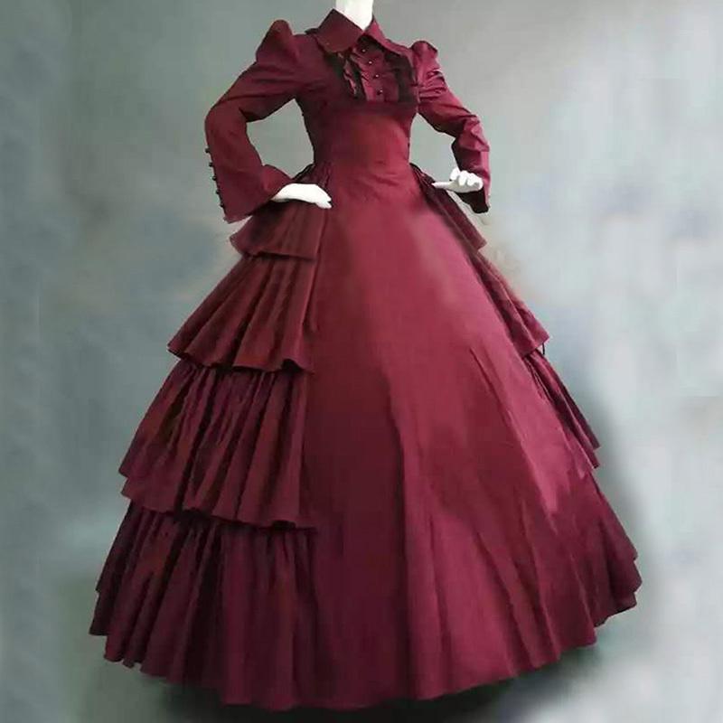 貴族風 宮廷 お姫様ドレス 中世 18世紀 ドレス パーティーコスチューム