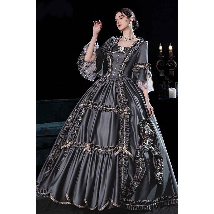 送料無料 宮廷服ドレス コスプレ 劇場 舞踏会 中世貴族風 豪華