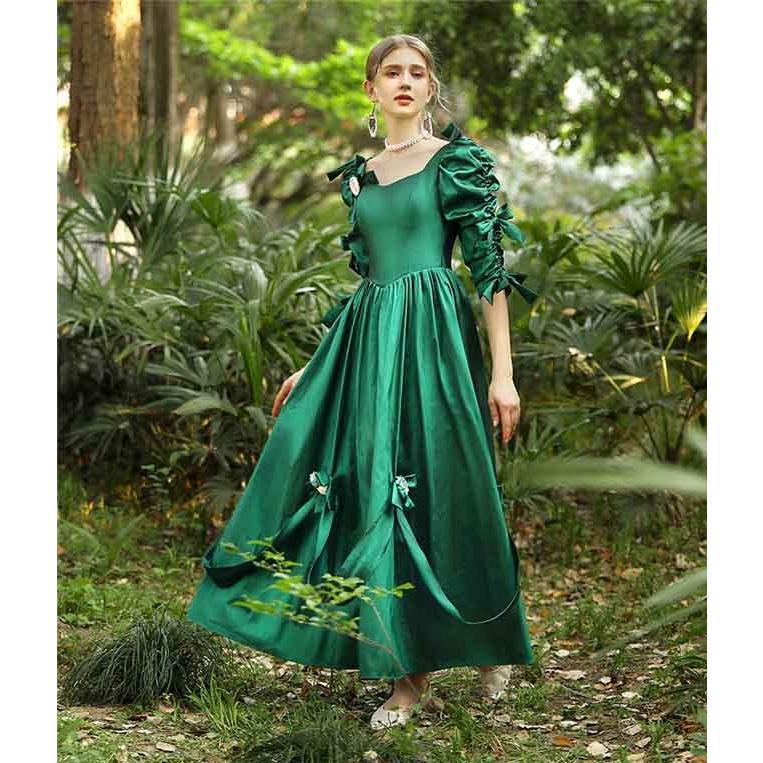 ドレス レディース ロングドレス ロココ 貴族ドレス 中世ヨーロッパ