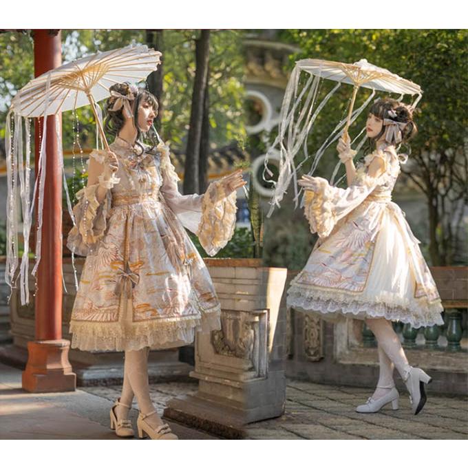 ロリータ 中華風 チャイナ キョンシー ゾンビ コスチューム チャイナ服