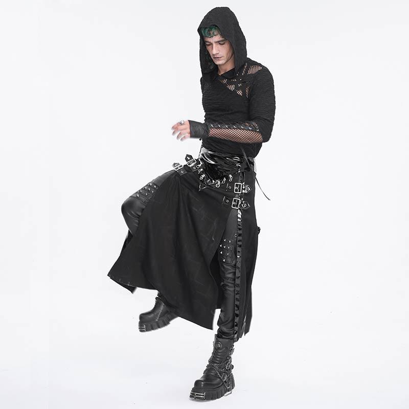 スカート メンズ ロング Rock スチーム時代 18世 パンク ゴシック風