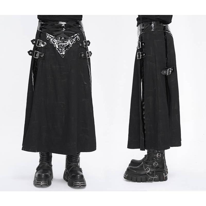 スカート メンズ ロング Rock スチーム時代 18世 パンク ゴシック風