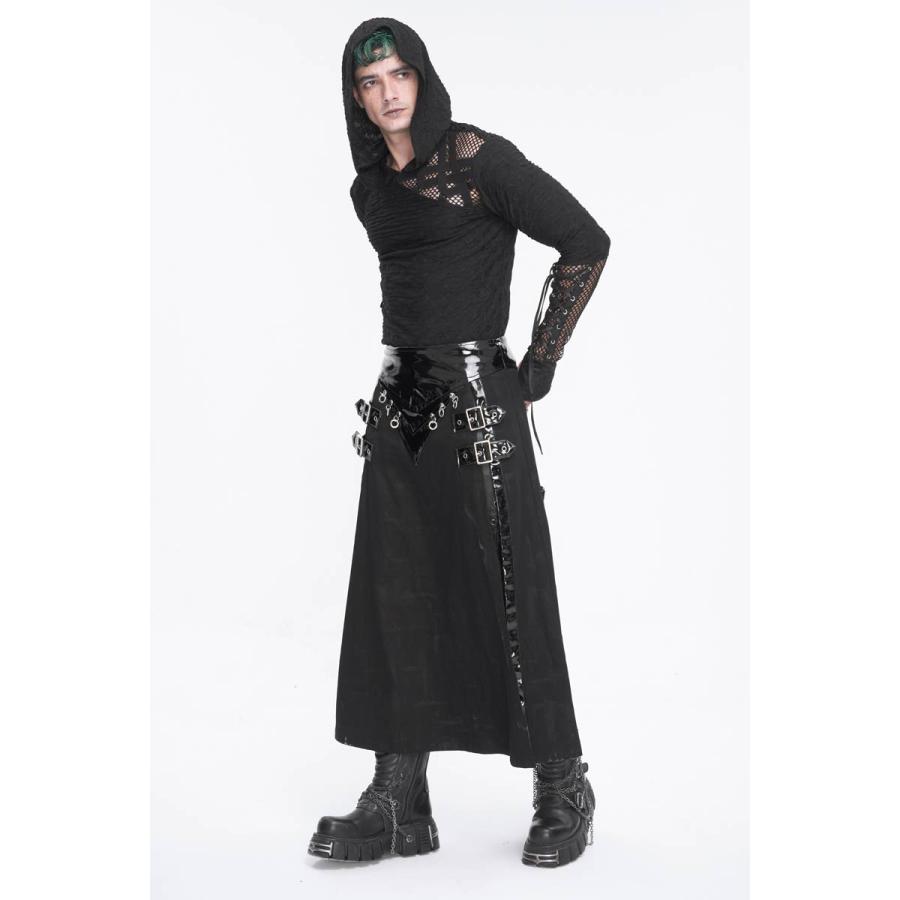 スカート メンズ ロング Rock スチーム時代 18世 パンク ゴシック風