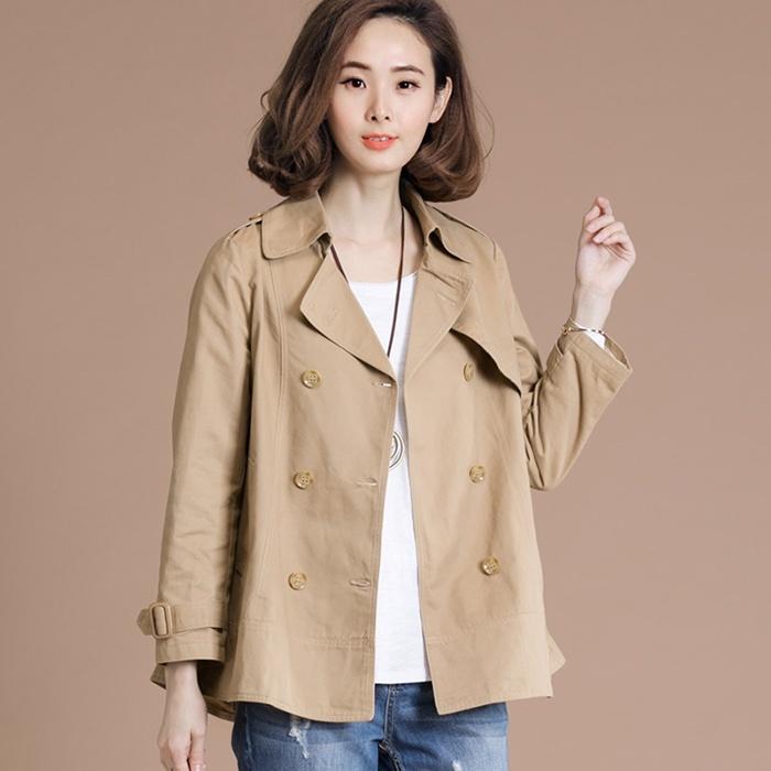 S 3xl トレンチコート レディース スプリングコート 春秋 定番 コート 体型カバー 薄手 軽い アウター 春 通勤 大人 ベージュ ブラック Da012c7 フルグレース 通販 Yahoo ショッピング