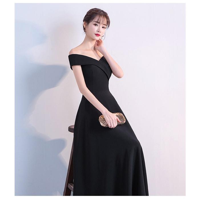 ドレス 大人 ピアノ発表会 ドレス 演奏会 ロング丈 結婚式 大きいサイズ パーティードレス ロングドレス ファスナー お呼ばれ 20代 30代 |  | 02