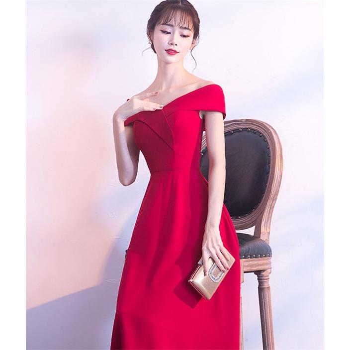 ドレス 大人 ピアノ発表会 ドレス 演奏会 ロング丈 結婚式 大きいサイズ パーティードレス ロングドレス ファスナー お呼ばれ 20代 30代 |  | 06