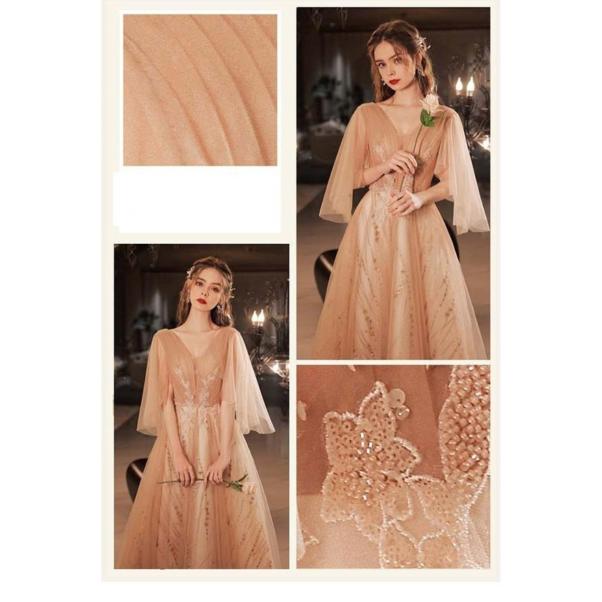 ロングドレス 演奏会 ドレス パーティードレス 大きいサイズ ピアノ