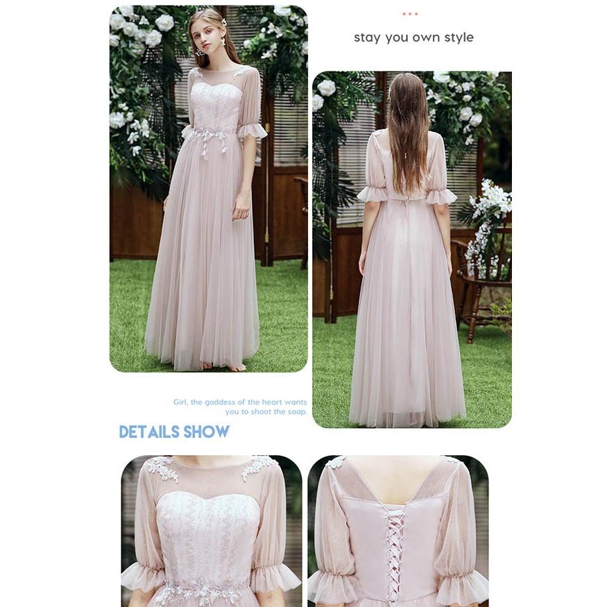 オープンショルダー立体フラワーボリュームロングドレス イベントドレス  豪華[品番：XK000012627]｜Tika（ティカ）のレディースファッション通販｜SHOPLIST（ショップリスト） IBTOM キャッスル フラワー ガールズ ドレス ホルター プリーツ シフォン ジュニア ブライズメイド ドレス ウェディング 流