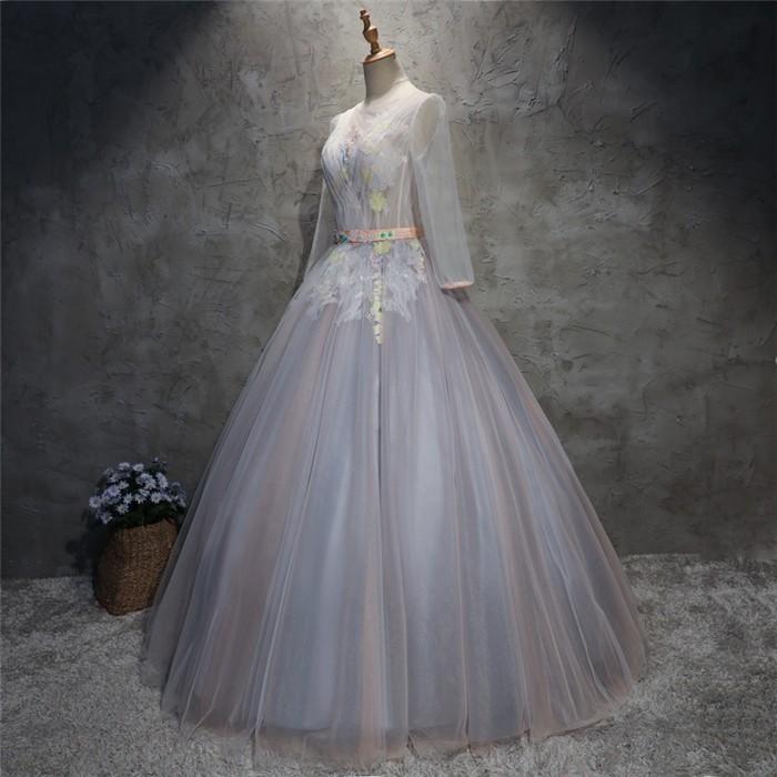 大特価アウトレット ロングドレス 演奏会 刺繍 ロング ステージ 花の妖精 カラードレス ウエディングドレス ロングドレス 水色 パーティードレス 礼服 姫系ド 全品送料無料 Kishakatoliketiranedurres Com