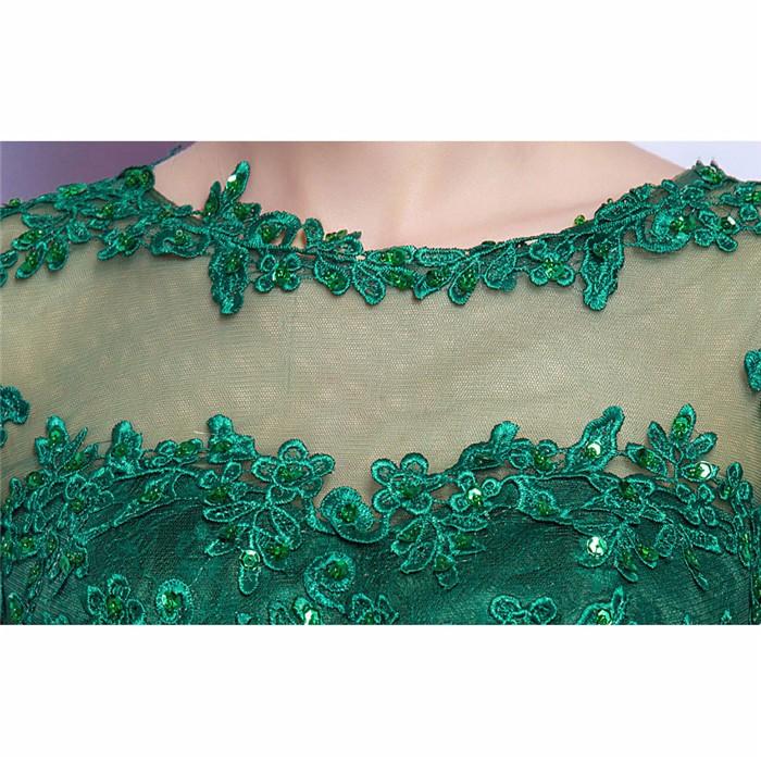 ミモレ丈ドレス パーティードレス レディース ワンピース 緑