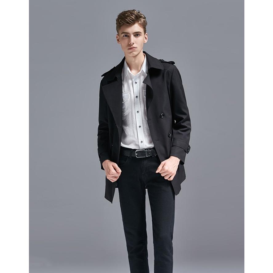 COACH ピーコート M グレー・ネイビー ◇リバーショートピーコート（0778251903） | human