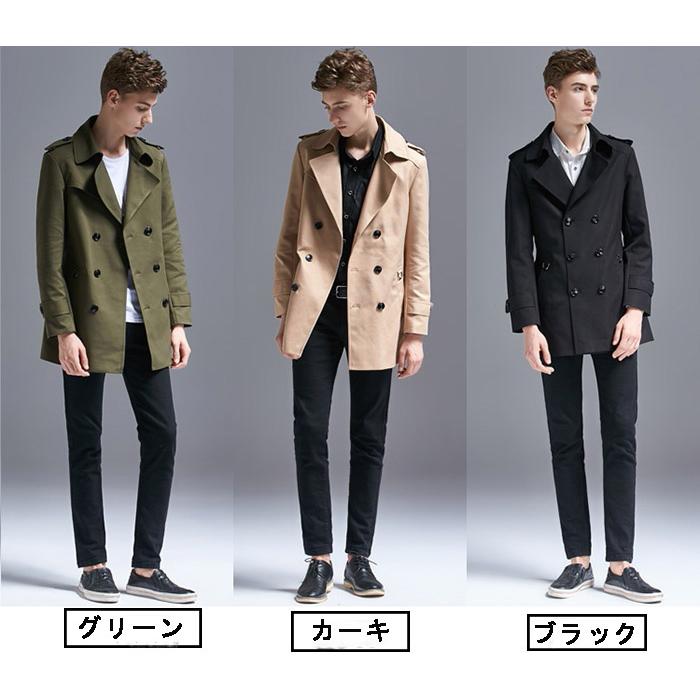 メンズ　ショートトレンチコート 100年コート＞ショートトレンチモデル(コート)｜SANYOCOAT