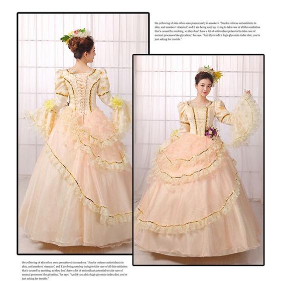 キラキラカラードレス ヨーロッパ 結婚式 衣装 現 カラオケ大会 かわいいロングドレス 舞台 パーティードレス 大きいサイズ |  | 04