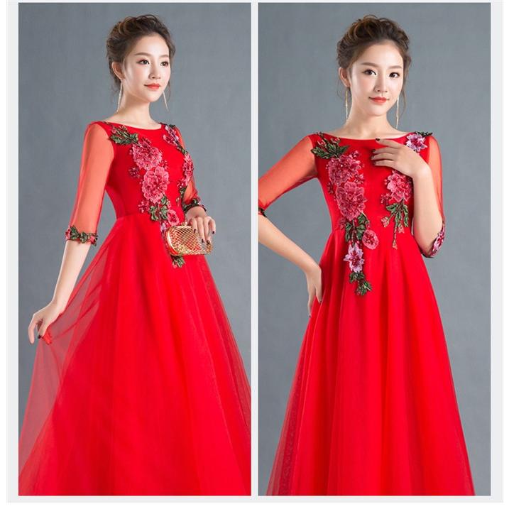 9size 3color ロングドレス イブニングドレス 発表会 司会者