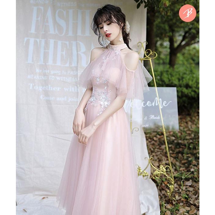 ブライズメイド ドレス 大人 ピアノ 発表会 ロングドレス オフ