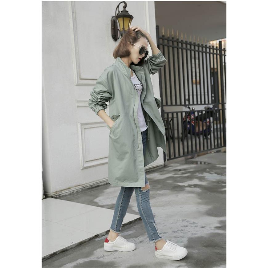 S Xl スプリングコート レディース 韓国 ロング モッズコート アウター コート トレンチ 長袖 春コート ジャケット パーティー Dd056y7 フルグレース 通販 Yahoo ショッピング