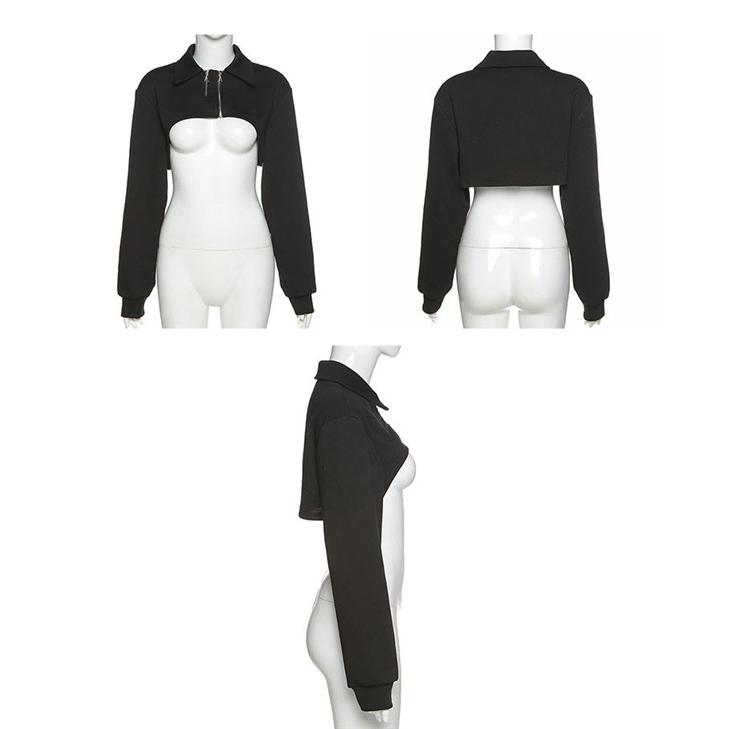 トップス レディース ショート丈 パーカー ヒップホップ スウェット オーバーサイズ 短丈 お腹見せ ストリートダンス 春 夏 秋 ウエア |  | 01