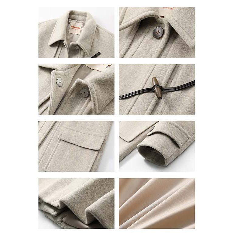 コート レディース 冬 ダッフル レディース ブレンド 冬 ベージュ ダッフルコート ロング 暖かい ギフト プレゼント |  | 08