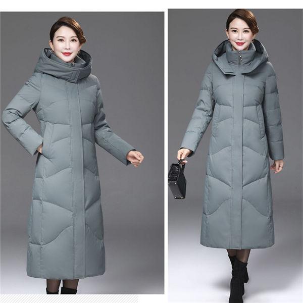ダウンコート レディース 大きいサイズ フード付き ダウン 防寒コートM~6L  冬 30代 40代 50代 ミセス 女性 プレゼント |  | 08