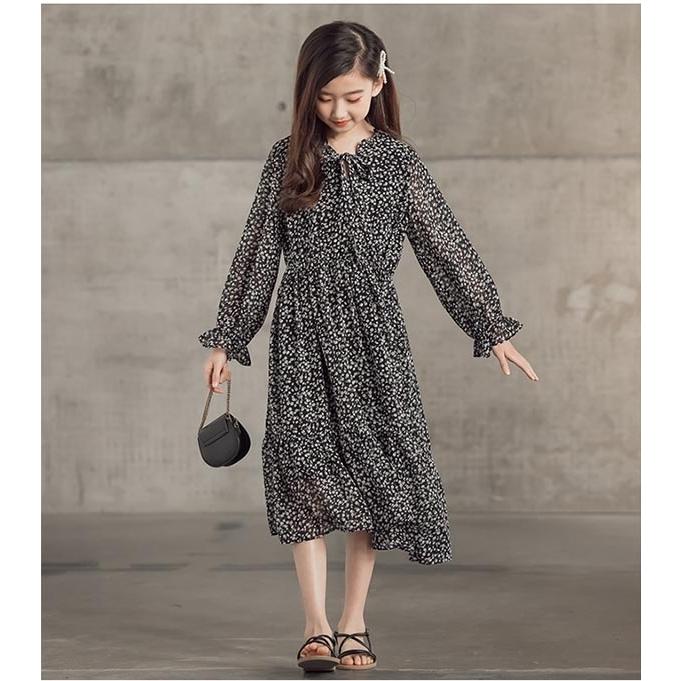 在庫限りセール 女の子 夏ワンピ かわいい 総柄 長袖 ボヘミア風 子供服 ワンピース キッズ ビーチ 韓国風 日常 旅行 ハワイ ロングワンピース お姫様 春バーゲン 特別送料無料 Www Muktir71news Com