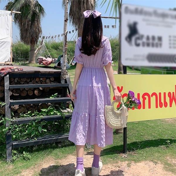 シャツワンピース 夏ワンピ 半袖 ワンピース 大人かわいい ロング