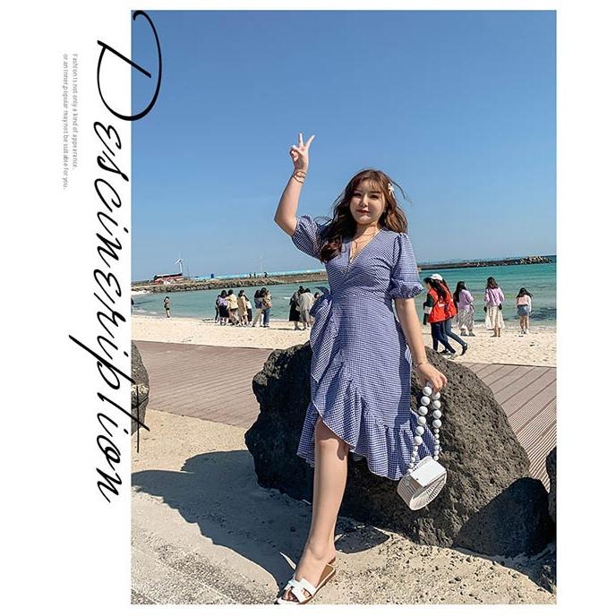 ワンピース 花柄 ぽっちゃり 夏ワンピ シフォン リゾートワンピ 大きい