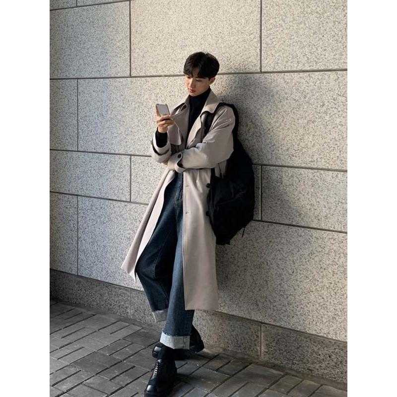トレンチコート メンズ スプリングコート 春コート トレンチ コート