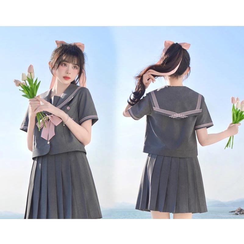 セーラー服 卒業式 女の子 制服 学生制服 5点セット 半袖女子高生スカート 制服コスプレ レディース 高校生 お受験 結婚式 発表会 |  | 09