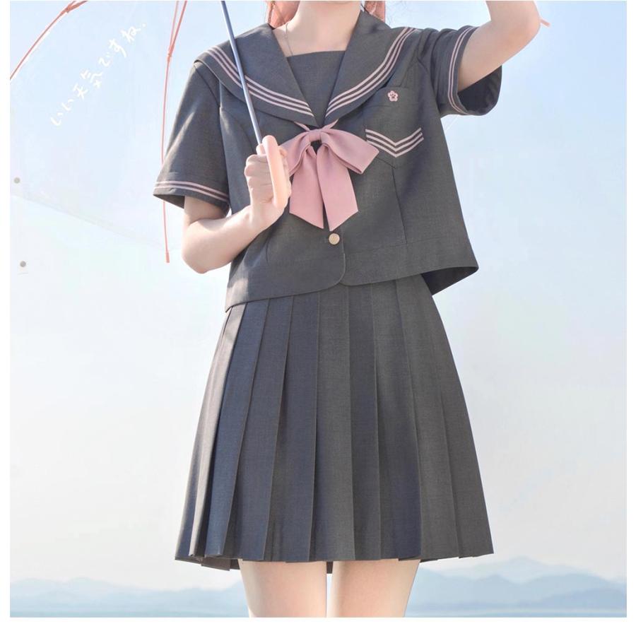 セーラー服 卒業式 女の子 制服 学生制服 5点セット 半袖女子高生スカート 制服コスプレ レディース 高校生 お受験 結婚式 発表会 |  | 10