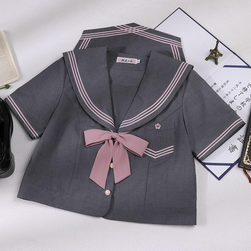 セーラー服 卒業式 女の子 制服 学生制服 5点セット 半袖女子高生スカート 制服コスプレ レディース 高校生 お受験 結婚式 発表会 |  | 04