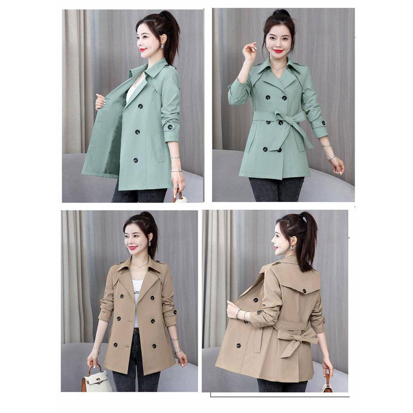 トレンチコート スプリングコート レディース アウター ミディアム丈 aラインコート スプリングコート 大きいサイズ 通勤 春服 長袖 シンプル カジュアル 定番 |  | 04