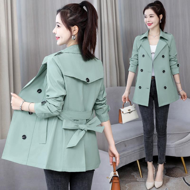 トレンチコート スプリングコート レディース アウター ミディアム丈 aラインコート スプリングコート 大きいサイズ 通勤 春服 長袖 シンプル カジュアル 定番 |  | 05