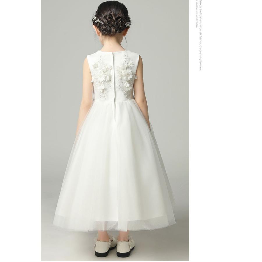 子供ドレス 120 夏 サマーワンピース プリンセスドレス ベビー 誕生日プレゼント 結婚式 女の子 140 120 130 150 七五三の画像