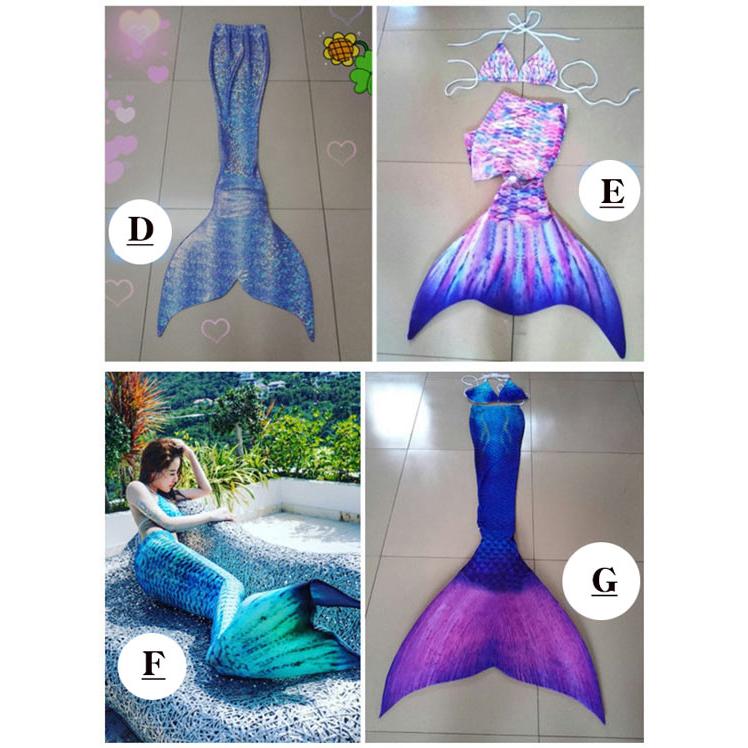 ビキニ レディース水着 人魚 人魚姫 フィン付き 子供服 マーメイド