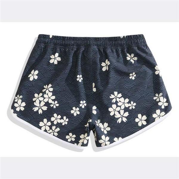 サーフパンツ メンズ レディース 水着 海パン カップル ルック ネイビー 5分丈パンツ 桜の花柄 大きいサイズ 速乾 スイムショーツ リゾート |  | 05