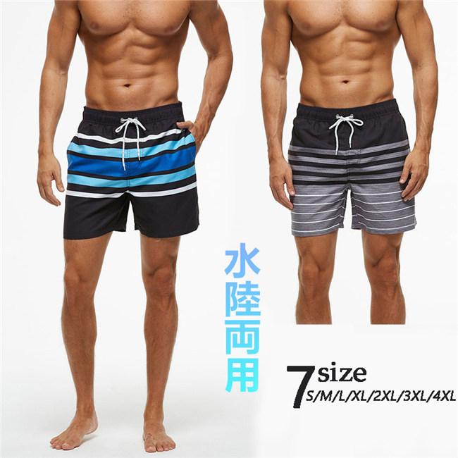 水着 メンズ サーフパンツ 速乾 ショートパンツ 水陸両用 ブルー グレー 黒 ビーチパンツ 大きいサイズ スイムパンツ リゾート 海 プール Df538c0 フルグレース 通販 Yahoo ショッピング