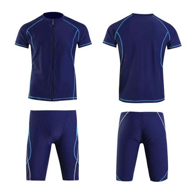 水着 メンズ 上下セット セットアップ パパ 半袖 ラッシュガード