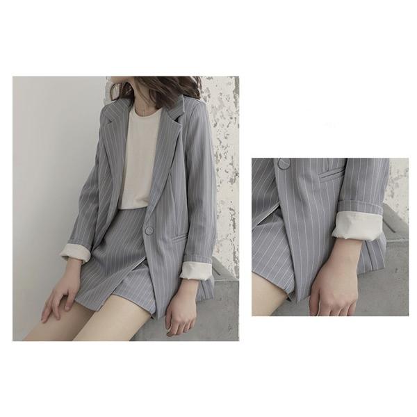 スーツ レディース セットアップ 事務服 キュロットスカート