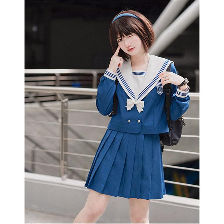 セーラー服 卒業式 女の子 学生制服 長袖 女子高生スカート 制服