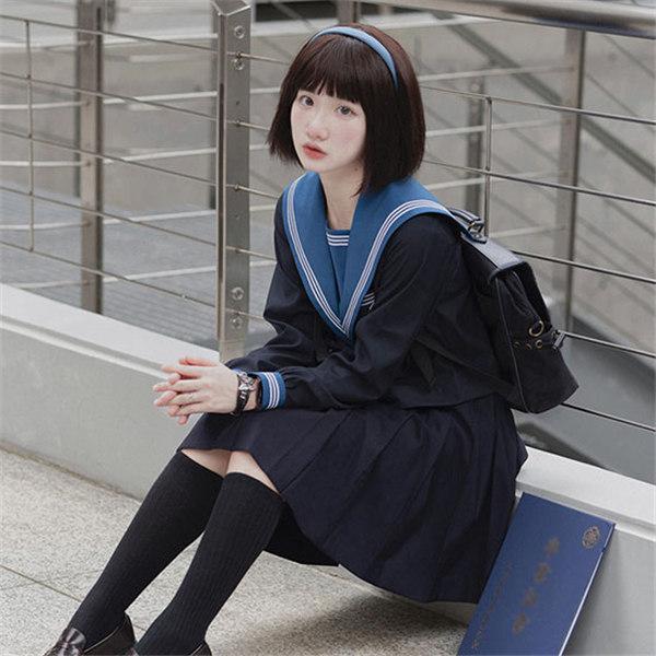 セーラー服 卒業式 女の子 学生制服 長袖 女子高生スカート 制服
