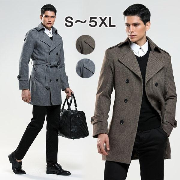 国際ブランド チェスターコート ジャケット メンズ アウター 3ボタン ミディアム Pコート 紳士服 大きいサイズ 代 30代 40代 数量限定 Tellosystems Com