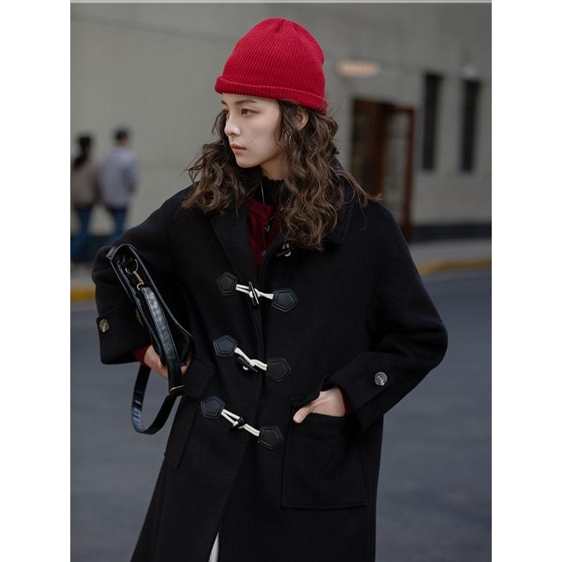 ダッフルコート ステンカラーコート チェスターコート レディース コート アウター 韓国風 春秋 Dg227t2 フルグレース 通販 Yahoo ショッピング