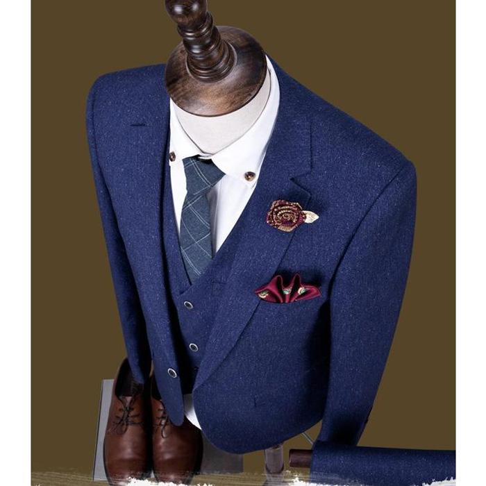 チェック柄 スリーピース スーツ メンズスーツ ビジネススーツ ベスト