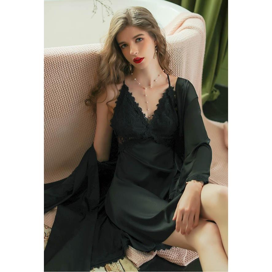 ベビードール パッドなし ナイトガウン キャミソール セット 涼しげ