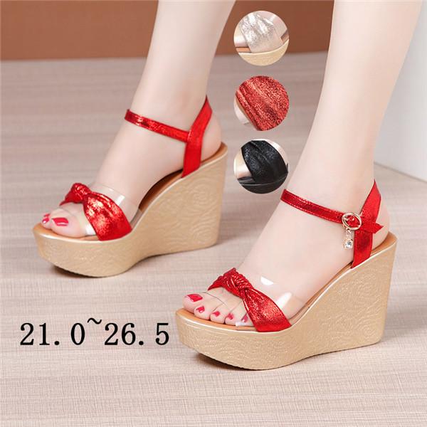 サンダル レディース かかとあり アンクルストラップ 厚底サンダル ウェッジソールサンダル ヒール11cm 夏サンダル ハイヒール Di087x2 フルグレース 通販 Yahoo ショッピング