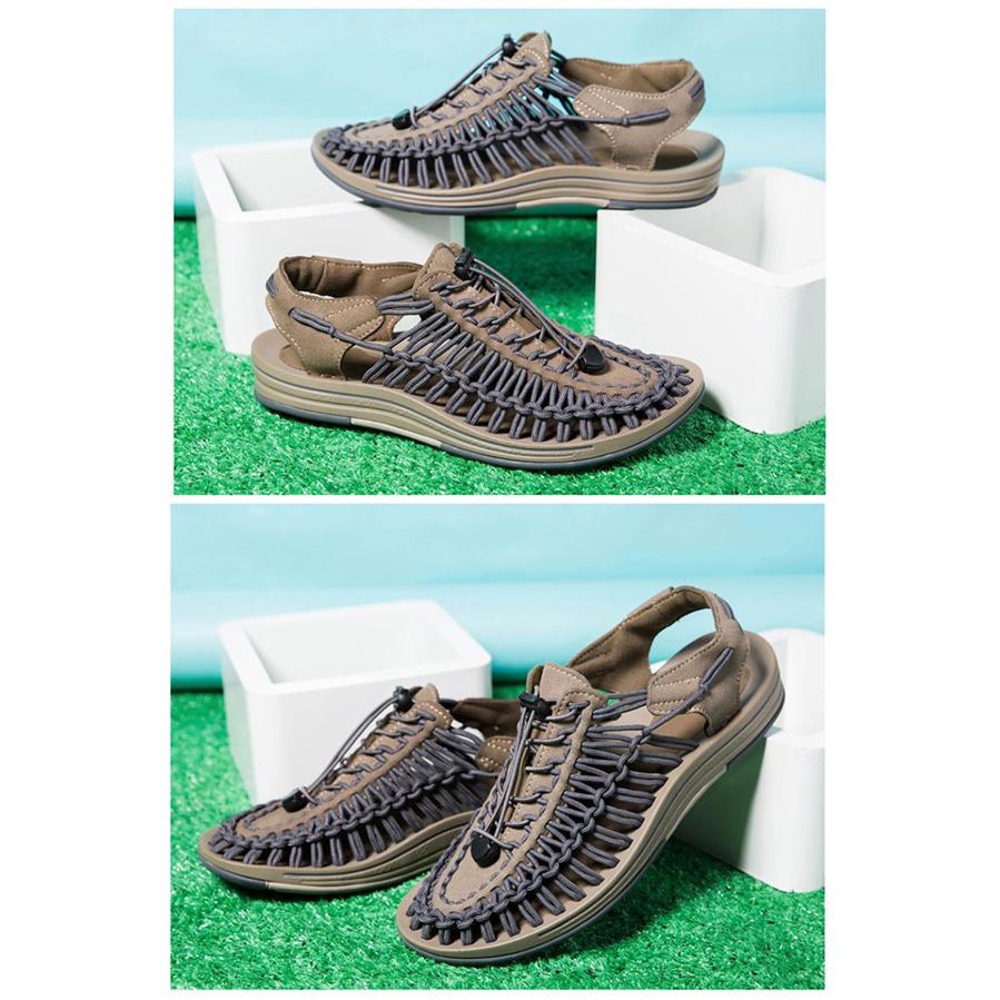 値引 サンダル 編み込み スポーツサンダル スニーカー メンズ靴 コンフォートサンダル ビーチサンダルメッシュ 24 0 27 0cm セールsale Farmerscentre Com Ng