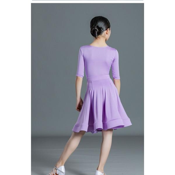 キッズダンス衣装 ラテンダンス 子供 上下ゼット ダンスウェア キッズ 女の子 子供用 子供ダンス ラテンドレス ステッジ衣装 舞台 |  | 05