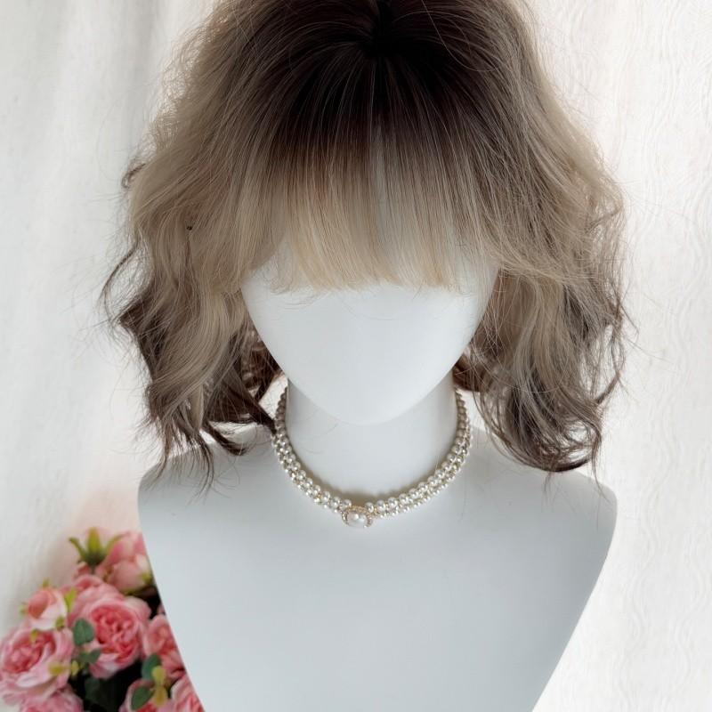 ウィッグ レディース フルウィッグ ストレートヘア 前髪あり ぱっつん前髪 コスプレ 仮装 レディース 個性的 パーティー イベント ロリータ ハロウィン |  | 03